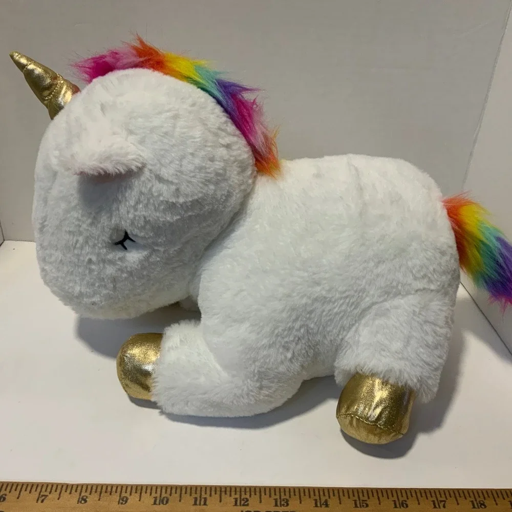 Snug a Babies Unicorn Plush w 4 Unicorn Babies Zip Pocket Stuffed Animal Toy